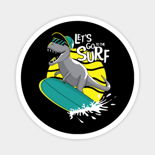 Let's Go To The Surf Magnet